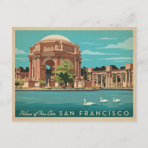 Cartão Postal De Anúncio Salvar a data   San Francisco, CA 2