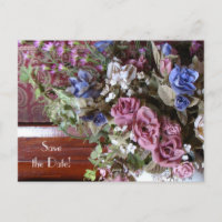 Salvar as Flores de Vintage do 60º Aniversário