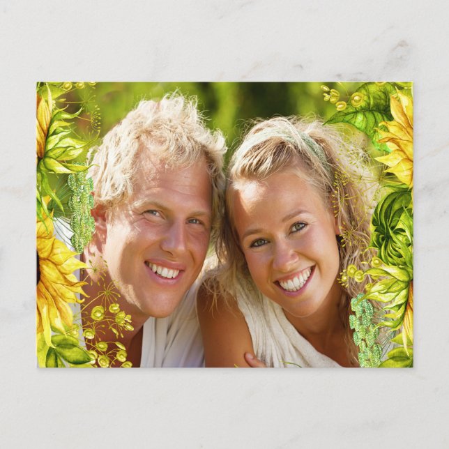 Cartão Postal De Anúncio Salvar o Cartão-postal de data (Frente)