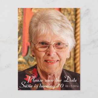 Cartão Postal De Anúncio Salve a data