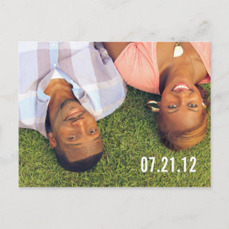 Cartão Postal De Anúncio Salve A Data!