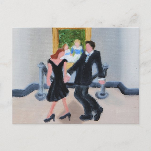 Cartão Postal De Anúncio Salve a Data! (Frente)