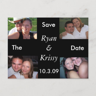 Cartão Postal De Anúncio Salve a Data