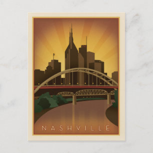 Cartão Postal De Anúncio Salve a Data Nashville, TN - Legacy Bridges