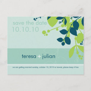 Cartão Postal De Anúncio SALVE A DATA :: native 1