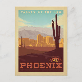 Cartão Postal De Anúncio Salve a Data | Phoenix, AZ