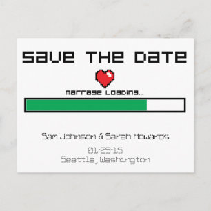 Cartão Postal De Anúncio Salve O Jogo - Estilo De Jogo De Vídeo