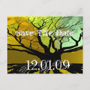 Cartão Postal De Anúncio Save The Date - Raízes
