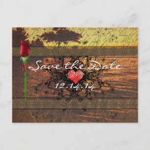 Cartão Postal De Anúncio Sépia Antiga Rosas Sob Ondas Calmantes