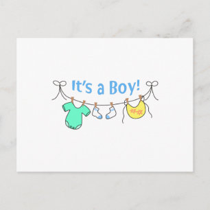 CARTÃO POSTAL DE ANÚNCIO SEU UM MENINO