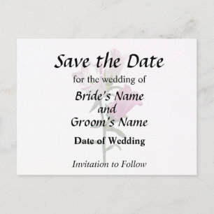 Cartão Postal De Anúncio Sinos de Canterbury Rosa