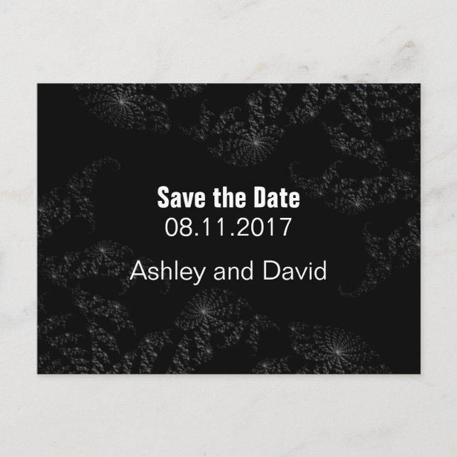 Cartão Postal De Anúncio Starry Midnight Sky (Frente)