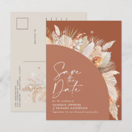 Cartão Postal De Anúncio Tatara-pampas-boêmia-moderna na moda