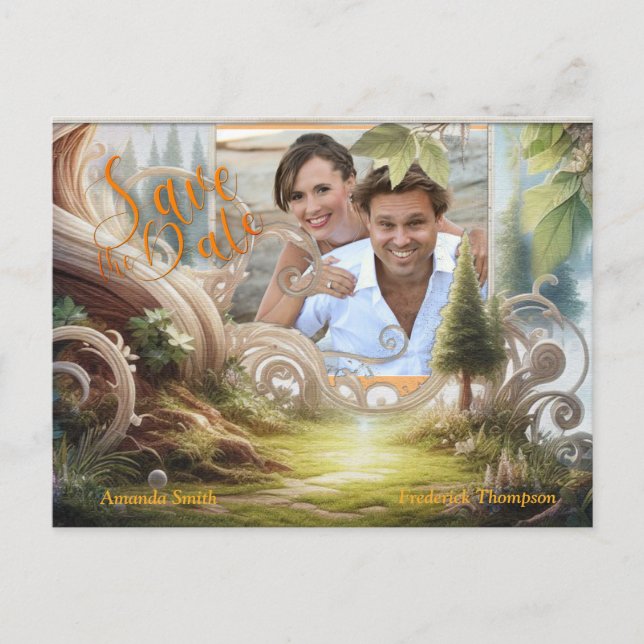 Cartão Postal De Anúncio Temas da fantasia espiritual do Eterno metafísico (Frente)