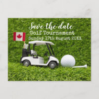 Torneio de golfe Salve a data Bandeira do Canadá