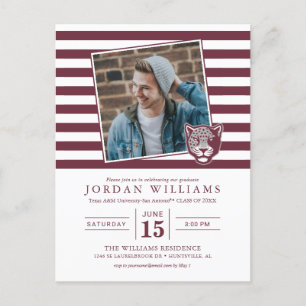 Cartão Postal De Anúncio Universidade Texas A&M-San Antonio Jaguars