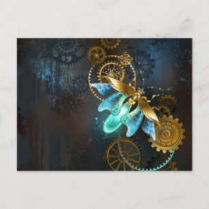Cartão Postal De Anúncio Vaga-lume Steampunk