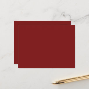 Cartão Postal De Anúncio Vermelho Luar de Lua