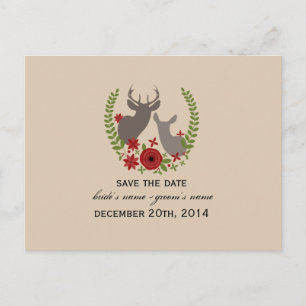 Cartão Postal De Anúncio Vestido Floral De Casamento De Natal Russo Salve A