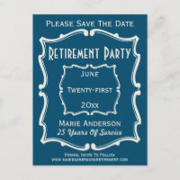 Vintage Blue White Salve A Parte De Retimento De D