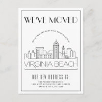 Virginia Beach Modern Deco | Mudança de Endereço