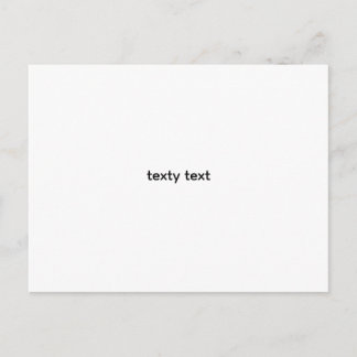 Cartão Postal De Anúncio waefwef