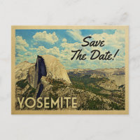 Yosemite Salva A Data Vintage Parque Nacional