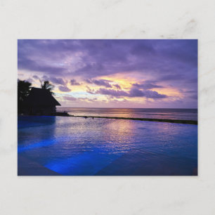 Cartão postal de apartamento com vista para o mar 