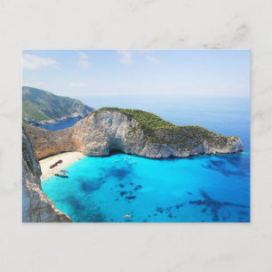Cartão postal de apartamento com vista para o mar 