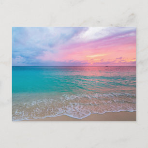 Cartão postal de apartamento com vista para o mar