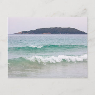 Cartão postal de apartamento com vista para o mar 