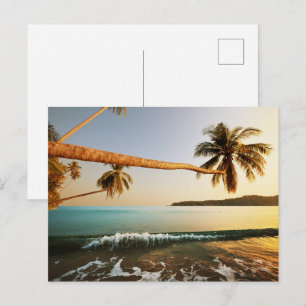Cartão postal de apartamento com vista para o mar