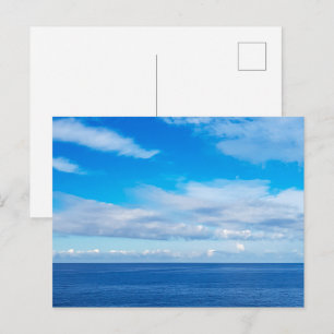 Cartão postal de apartamento com vista para o mar 