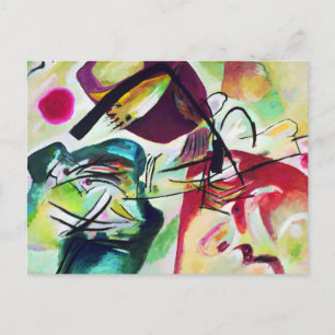 Cartão postal de Arch Preto Kandinsky