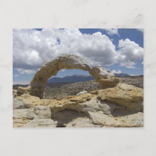 cartão postal de arenito branco