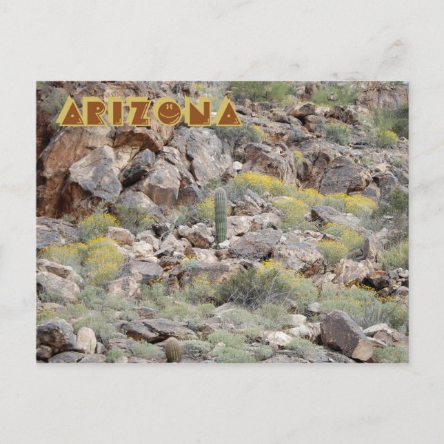 Cartão postal de arizona (Frente)