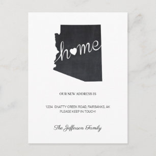 Cartão-postal de arizona de anúncio de movimentaçã