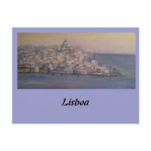 cartão postal de arte