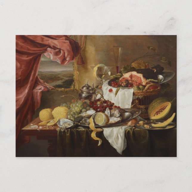 Cartão postal de arte "Ainda Vida" (Frente)