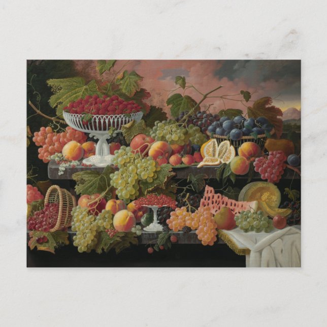 Cartão postal de arte "Ainda Vida" (Frente)