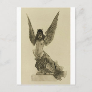 Cartão Postal de Arte Clássica