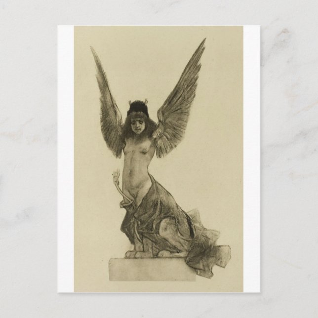Cartão Postal de Arte Clássica (Frente)