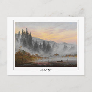 Cartão postal de arte de Caspar David Friedrich #1