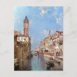 cartão postal de arte de Veneza de Unterberger