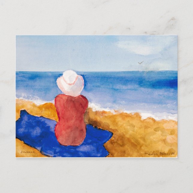 Cartão postal de arte fina "Dreamer" de Marilyn Ho (Frente)