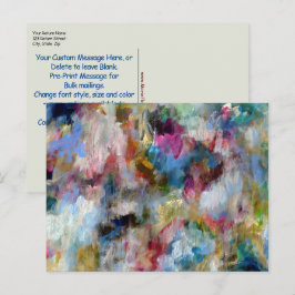 Cartão Postal de Arte Modelo Fine Stormy Original