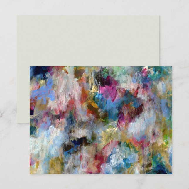 Cartão Postal de Arte Modelo Fine Stormy Original (Frente/Verso)