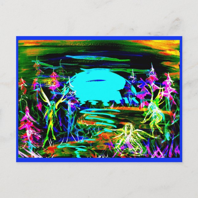 Cartão postal de arte MOonfae (Frente)