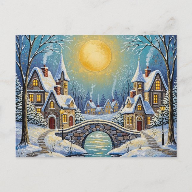 Cartão postal de arte NAIVE (Frente)