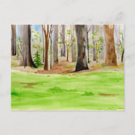 Cartão postal de árvore